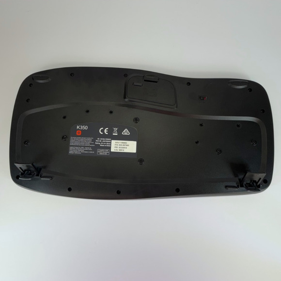 Logitech K350 Comfort Wave Wireless Keyboard Parts No Dongle Included - Picture 2 of 6